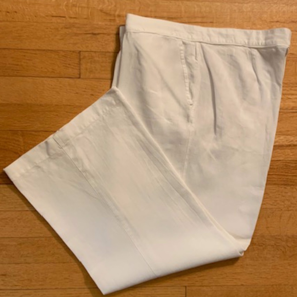 Chico's Linen Pants WHITE size 2.5 (large)